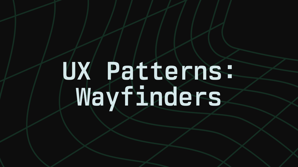 Wayfinders: Operationalising UX for AI Interfaces